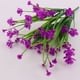 thumbnail image 3 of Flores Artificiales para Decoración Boda Decor Bricolaje Interior Fucsia, 3 of 9