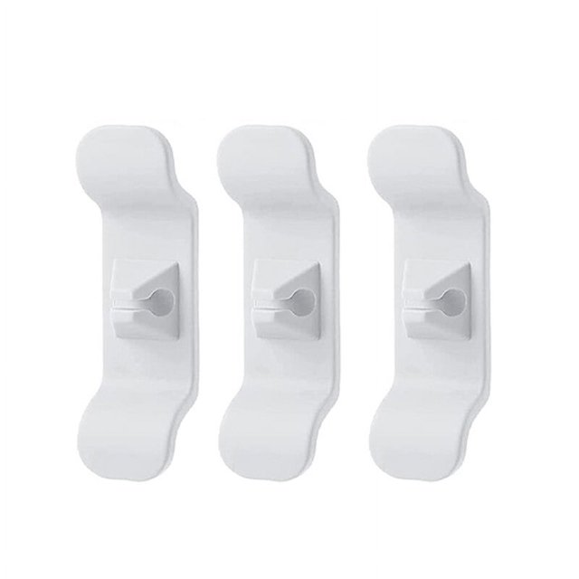 Ganchos para envolver cables, organizador de cables con Clip, protección de bobinado de cables para electrodomésticos de cocina, 1 o 3 unidades