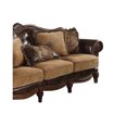 thumbnail image 2 of Sofa with 5 Pillows, Brown, 2 of 4