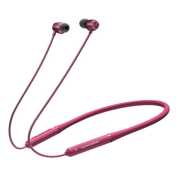 Auriculares Bluetooth para colgar en el cuello, auriculares estéreo internos para deportes, auriculares inalámbricos impermeables al aire libre Kearding EL5449-02B
