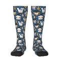 thumbnail image 1 of Balery Winter Animal Friends Calcetines novedosos Calcetines deportivos Calcetines hasta la rodilla Calcetines de algodón Calcetines originales y geniales, 1 of 6