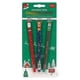 thumbnail image 1 of Legami Christmas Erasable Gel Pen Set: Santa, Reindeer, and Elf Designs, 1 of 4
