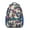 Blue-green-15, variant on Colorful Abstract Student Backpack - Waterproof & Breathable for School, Work, or Travel