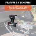 thumbnail image 4 of CURT 45792 Dual Receiver Trailer Hitch Ball Mount, 2-Inch, 3,500 lbs, 4 of 4