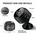 thumbnail image 2 of YouLoveIt Mini Spy Camera Wireless WiFi Hidden Camera 1080P HD Video and Audio Camera Mini Nanny Cam Indoor IR Night Vision DVR Camcorder Home Office, 2 of 8
