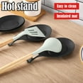 thumbnail image 6 of Spoon Rest for Stove Top Small Silicone Spoon Holder for Kitchen Counter,Coffee, 6 of 9