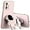 Pink, variant on Compatible with Xiaomi 11T Pro Case Silicone TPU Plating, Xiaomi 11T Cases Cute Astronaut Pattern Phone Case with Stand (Pink)