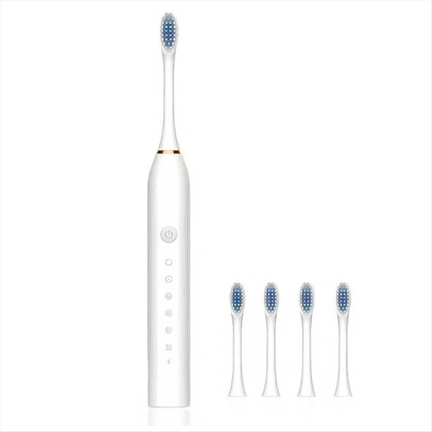 Cepillo de Dientes Eléctrico Recargable, Universal, Suave, Portátil, para el Hogar, Juego de Cepillos de Dientes Eléctricos A