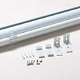 thumbnail image 5 of Cordless Free-Stop Light Filtering Zebra Roller Blinds for Bedroom/Living Room/Office,30"Wx72"H White, 5 of 6