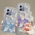 thumbnail image 4 of 3D Butterfly Bracelet Chain TPU Case For Xiaomi Redmi Note 12 12S 11 11S 10 10S 9 9S 8 Pro A1 A2 Plus 12C 10A 10C 9A 9C 9T Cover, 4 of 5