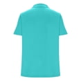 thumbnail image 6 of Shihyeh Women's V-Neck Polo Shirts UPF 50+ Short Sleeve Sun Protection Quick Dry Golf Polos Collared Shirt, 6 of 8