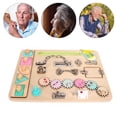 thumbnail image 3 of Dementia  Board, Sensory Board Toy Relax Anxiety Relief Wooden  For Autism, 3 of 8