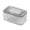 Gray, variant on Wall Mount Tissue Dispenser, Automatic Raising Paper Towel Holder with Flip Dustproof Lid, Transparent Storage Box for Bathroom, Kitchen, Office, and Living Room Door Hanging or Desktop Use