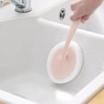 thumbnail image 4 of Long Handle Sponge Scrubber for Bathroom Wall Cleaning, Tile Floor, and Bathtub, 4 of 7