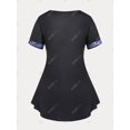 thumbnail image 2 of Camiseta Talla Extra Estampado Panda Curvo Rosegal Camisetas tallas grandes, 2 of 5