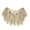 Golden, variant on Women 1920s Evening Shawl Decorative Leaf Sequins Shawl Women Party Shawl Sequin Summer Short Thin Coat V Neck See through Gauze Leaf Shape Embroidered Beaded Capelet