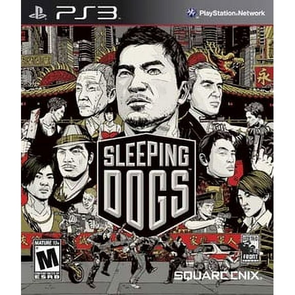 Open Box Sleeping Dogs, Square Enix, PlayStation 3, 662248912103