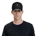 thumbnail image 5 of Simple Palm Print Baseball Hat - Breathable Fitted Design for Daily Use, 5 of 6