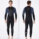 thumbnail image 2 of Soidarity Trajes de neopreno Traje de buceo Pantalones de manga larga de secado rápido Protección solar de una pieza Mantener el calor para Deportes acuáticos negro/gris L, 2 of 6