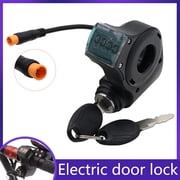 Electric Scooters Handlebar Switch Lock Waterproof Lock with Digital Display