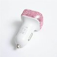 thumbnail image 3 of Riwesomey Enchufe del de coche de coche de diamante hecho a mano Accesorios de coche de coche USB de cristal ostentoso Vehículos, repuestos y accesorios Mis No.2 Riwesomey VI008713-02, 3 of 4