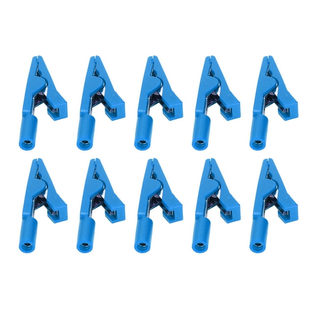 Pince de Test de Batterie, Pince de Test de Fil 10 Pcs pour Navires VR Camions Voitures Rouge,Noir,Jaune,Bleu,Vert