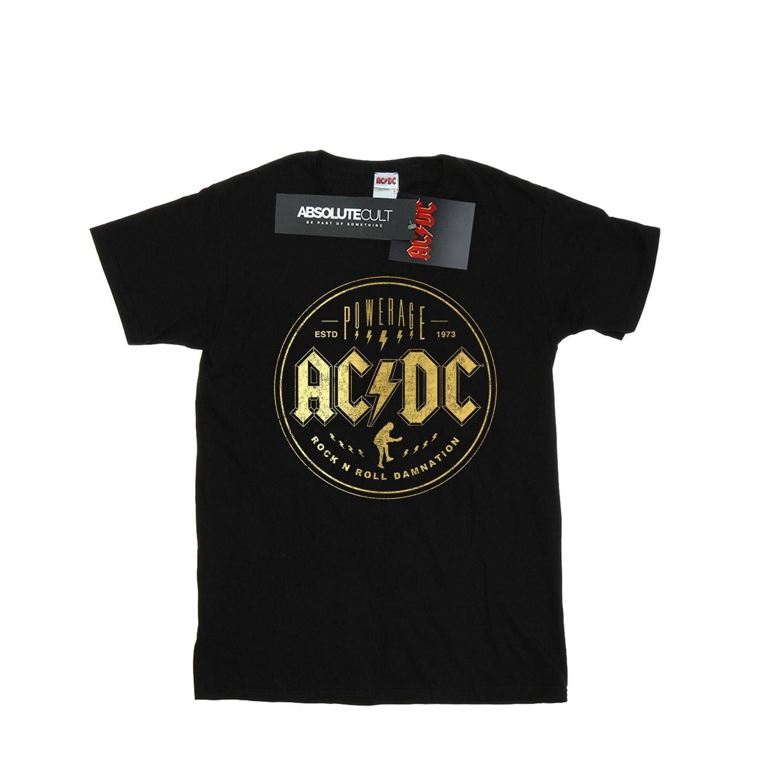 ACDC T-Shirt Rock N Roll Damnation pour Garçons