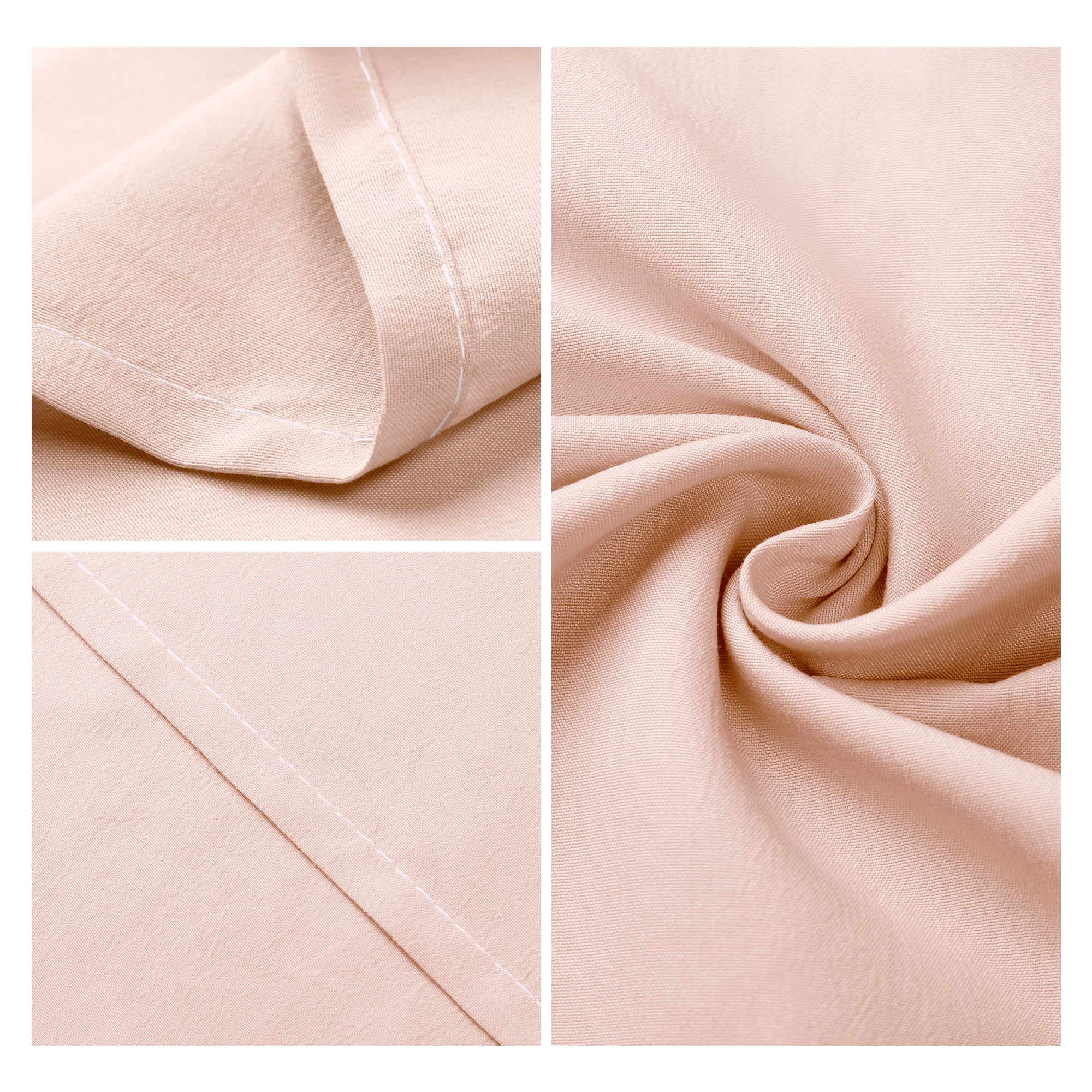 Unique Bargains 1 Pcs Pillow Cases Breathable Cooling Pillow Covers Camel 20"x48"