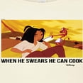thumbnail image 3 of Disney Mulan - When He Says He Can Cook - Juniors Fitted Graphic T-Shirt, 3 of 5