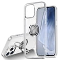 thumbnail image 1 of Adecuado para iPhone 14 Pro Max, carcasa transparente para teléfono móvil, soporte de anillo, carcasa suave anticaída, funda protectora XR, 1 of 5