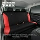 thumbnail image 5 of Fundas de asiento de coche Skechers, rojas, de piel, compatibles con airbags, 5 of 8