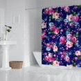 thumbnail image 2 of Pioneer Flower Floral Print Pattern Shower Curtain 84"x72" ,Bathroom Decorative Shower Curtains Set with 12 Hooks,Modern Waterproof Washable Shower Curtain, 2 of 6