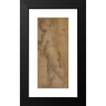 thumbnail image 2 of Fra Bartolomeo 10x18 Black Modern Framed Museum Art Print Titled - Study for the Figure of the Infant Saint John the Baptist (1509), 2 of 5