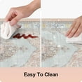 thumbnail image 6 of Boho Pink Cushioned Anti Fatigue Kitchen Floor Mats, Comfort Kitchen Rugs Standing Desk Mat for Kitchen, Office, Laundry, Sink, 17\u201dx47\u201d Waterproof Non Slip Padded Kitchen Mat, 6 of 6