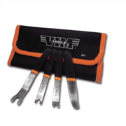 VIM Tools DT1 Ultra Thin Stainless Tool Set with Roll Up Storage Pouch