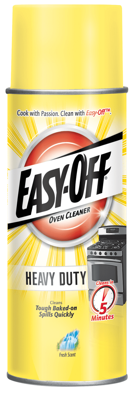(2 pack) Easy-Off Heavy Duty Oven Cleaner Spray, Regular Scent, 14.5oz