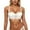 White, variant on Women Bra Adjustable Lace Demi Bra Push Up Underwire T Shirt Seamless Black 36