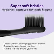 Burst Pro Sonic Toothbrush, Rechargeable Electric Toothbrush, Pressure Sensor, Black