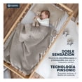 thumbnail image 3 of Edredón Ligero para Cuna Bebé Esquimal Colcha Doble Vista Pinsonic Velvet (Baby 1.10x1.60m, Beige), 3 of 7