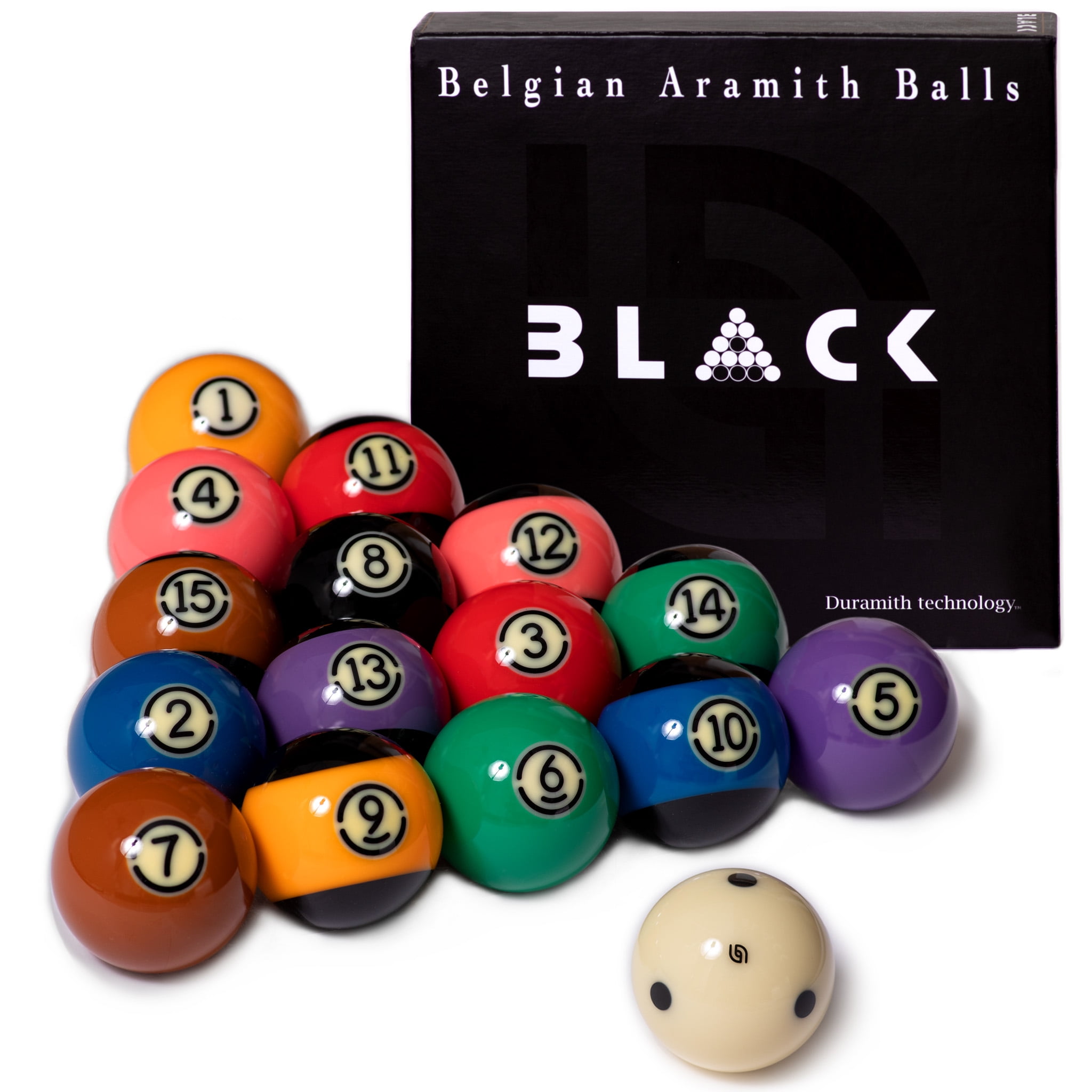 15 Ball BLACK Plastic RACK 2 1/4" INCH 57.2mm AMERICAN POOL BALLS TRIANGLE 