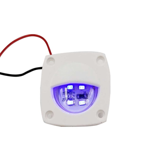 Riwesomey Luz de cortesía, carcasa dura, accesorios para yates, ahorro de espacio, tamaño compacto, accesorios mejorados, suministros para Accesorios para vehículos recreativos