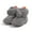 Gray, variant on Newborn Girl Boy Winter Shoes Cute Pumpkin Warm Furry Flats Casual Walking Shoes for Toddler Infant