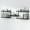 Black, variant on Wall Shelves, Wall Mounted Bookshelves, DIY Floating Shelves for Wall, Wood Hanging Book Shelves for Room, Bedroom, Living Room, Easy Installation, 5 Shelves (Brown, 50W x 17H)