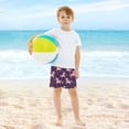 thumbnail image 6 of joogoo Unicorn and Stars Boys Swim Trunks Beach Swimsuit Shorts Boxer 8Y, 6 of 8