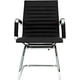 thumbnail image 2 of Silla Oficina Semi Ejecutiva Visitante Sala Espera Trineo Piel PU Blanca Rep Eames Aluminium Grupo Microtec Secretarial Minimalista Moderna Visita Fija (Blanco) Grupo Microtec Eames Aluminium, 2 of 4