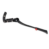 Luwecf Adjustable Aluminium Alloy Bike Rear Kickstand Side Stand for 29 " Black