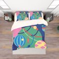 thumbnail image 2 of 3D Green Blue Ball Quilt Cover Set Bedding Set Pillowcases 190, 2 of 3