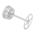 thumbnail image 5 of KAKOWELY Divided Toothbrush Holder Bathroom Toothpaste Stand Toilet Storage Rack,4.72"X2.76"X2.56", 5 of 5