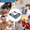 thumbnail image 2 of Gifts for Son, Son Gifts from Mom Throw Blanket, Gifts for Son from Mom Dad, Valentines Day - Birthday Gifts for Son in Law from Mother in Law Father, Soft Blanket 50" X 60", 2 of 6