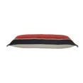 thumbnail image 6 of Ox Bay Atlantis Americana Striped Jute Braiding Lumbar Pillow, Red / Navy / Tan, 14" x 36", Count per pack 1, 6 of 11